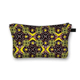 African Woman Print Cosmetic Bag