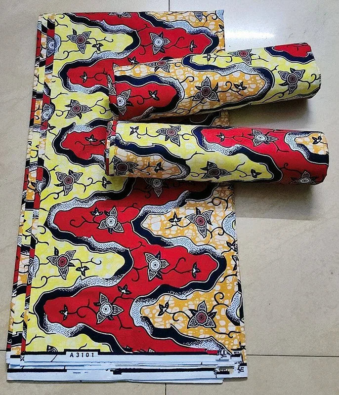 High quality Ankara batik wax fabric