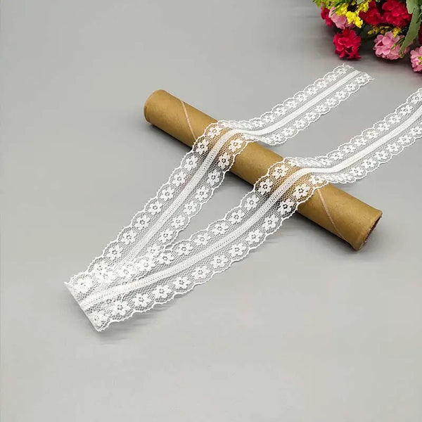 New White Ribbon Lace