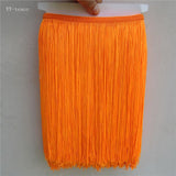 Hot Sale 30CM Long Polyester Tassel African Lace