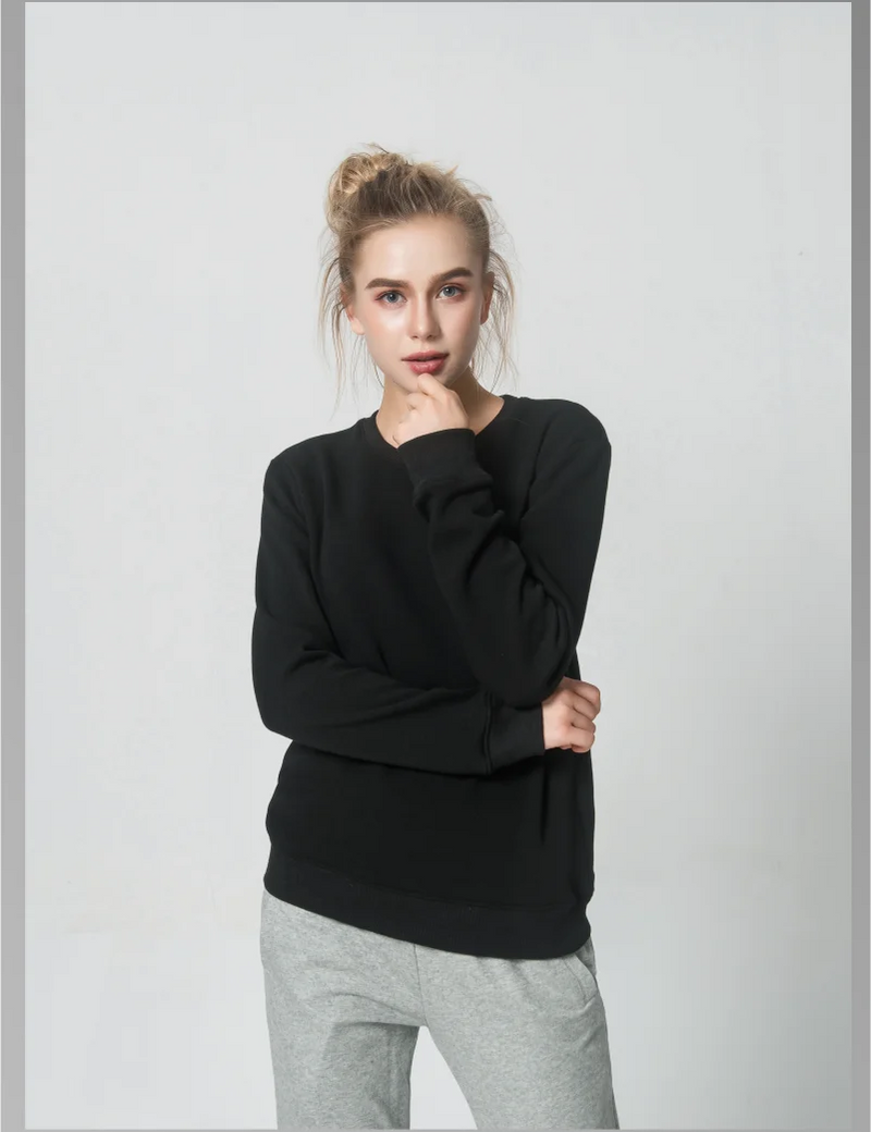 New Winter Round neck Thermal Sweatshirt