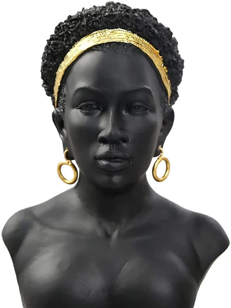 African Statue Resin Crafts Desktop Ornaments