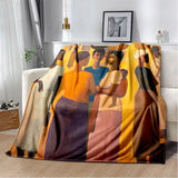 New Ethiopian Painting Art Africa Blanket