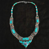 New Collection Copper Inlaid Big Pendant Necklaces