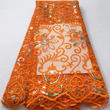 Zhenguiru Latest Embroidery African Lace Fabric