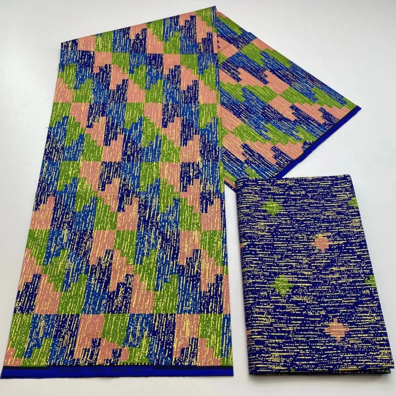 100% Cotton Nigeria Wax Fabric