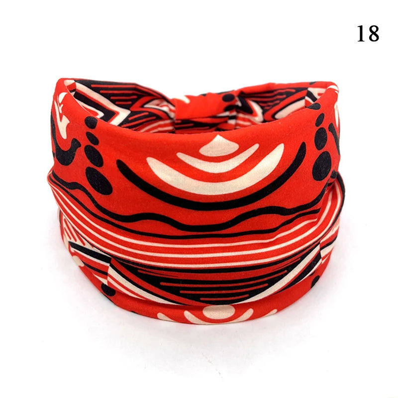 New African Pattern Print Headband