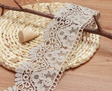 3 Meters Floral Embroidered Lace