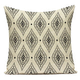 Polyester Boho Style Simple Geometric Decorative Pillows Cushion Cover for Living Room Decoration Pillowcase