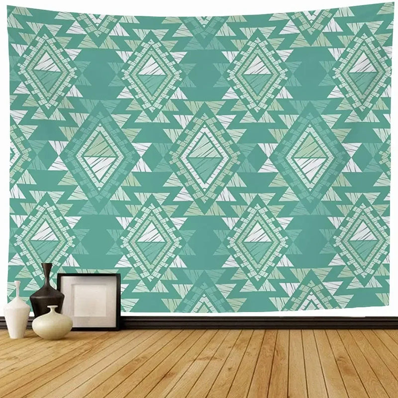 New Colorful Shapes Design Tapestry