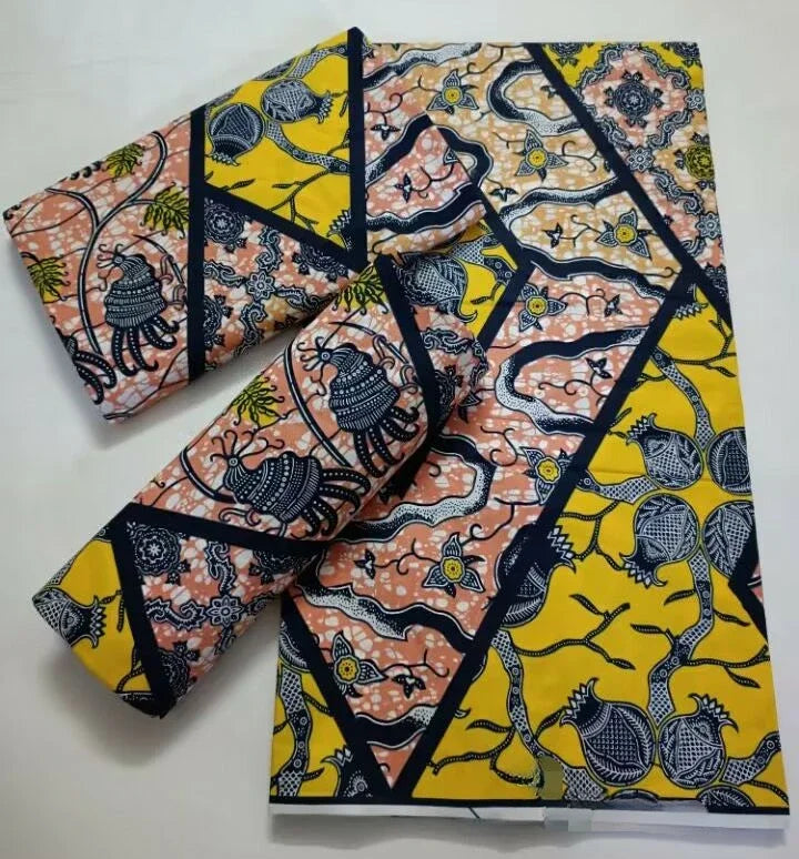 100% cotton african ankara fabric