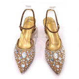 Nigerian Party Italian Design Ladies Shoes and Bag Set