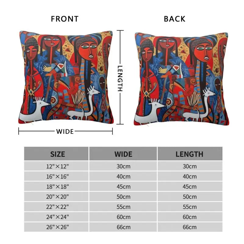 New Luxury African Ethnic Style Pattern Cushion Cover