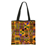 Afro Tribal Ethic Print Shopping Bag