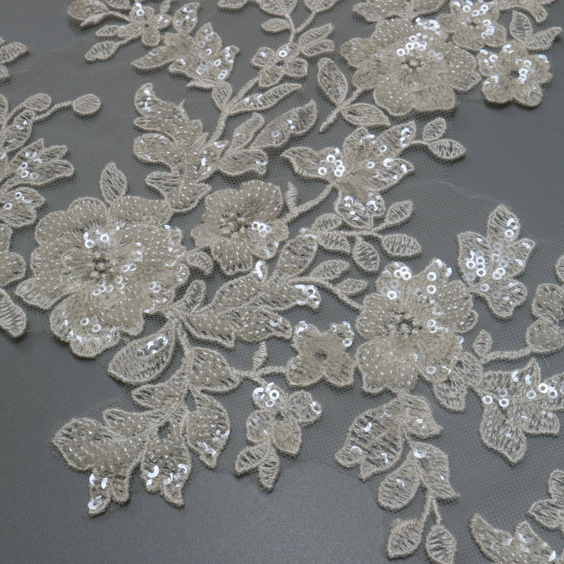 New luxury beaded embroidery lace