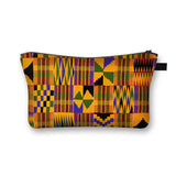 African Woman Print Cosmetic Bag