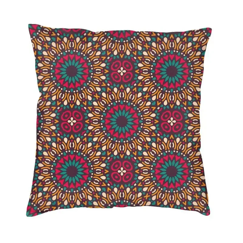 New Colorful Pattern Throw Pillowcase