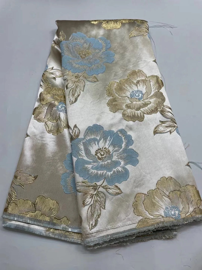 New Latest Jacquard Organza Fabric