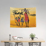 Custom Hippie Africa Life Tribal Style Tapestry Wall Art