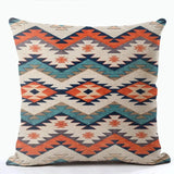 New Multicolors Abstract Ethnic Geometry Print Decorative Pillows