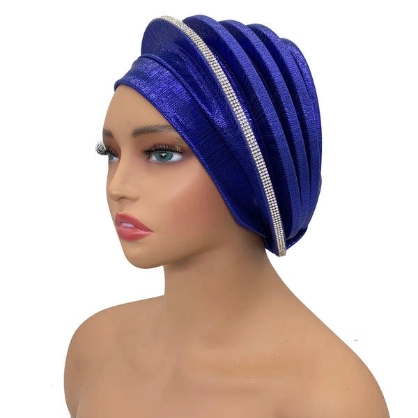 New Elegant Diamonds Spiral Beret