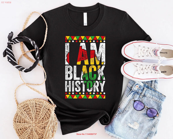 I Am Black History T Shirt