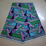 100% Cotton Ankara Wax Block Prints Batik Dutch High Quality Fabric