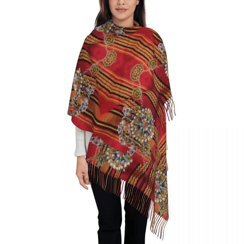 Amazigh Foutha Kabyle Scarf