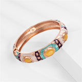 Women Bangle On Hand Hawaiian Cloisonne African Jewelry