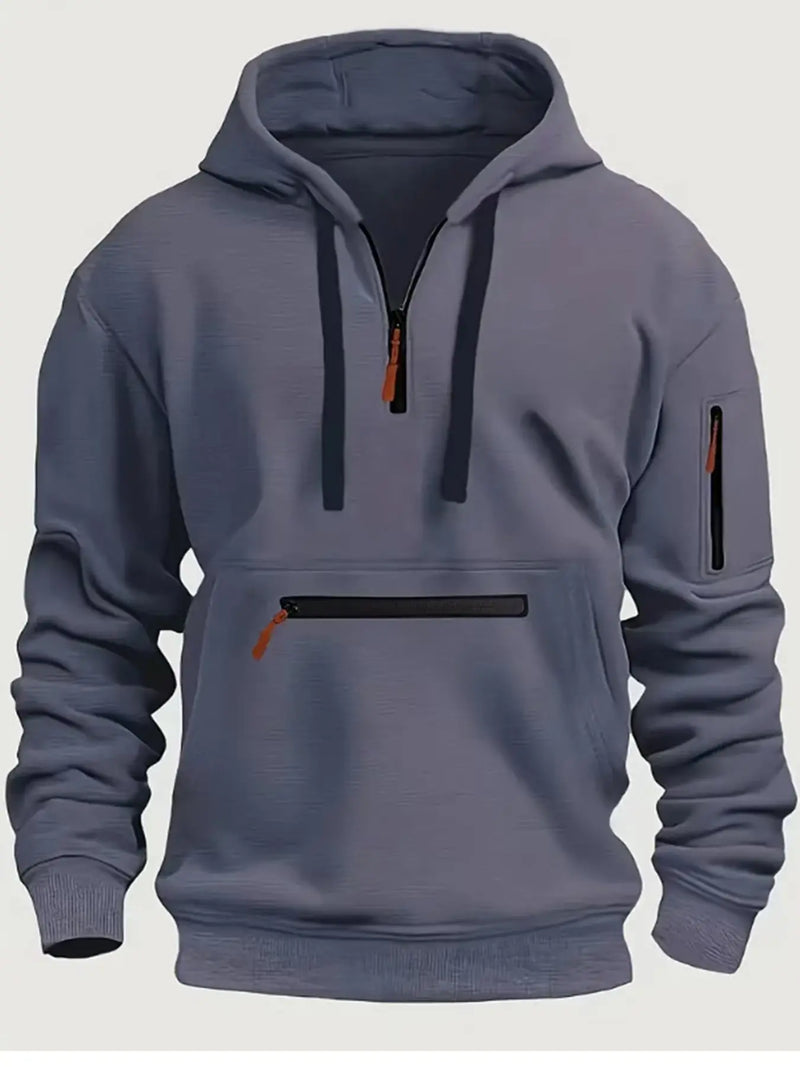 Autumn and winter men's new casual hoodie