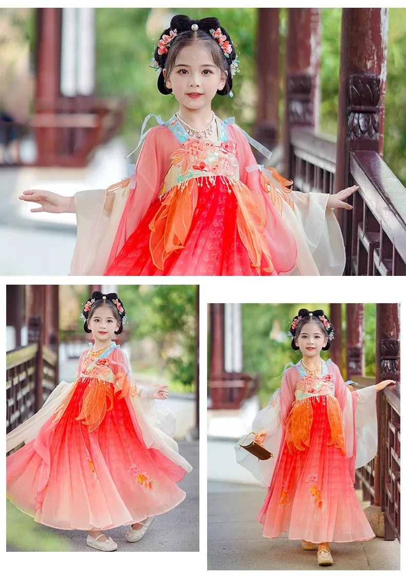 Chinese Kids Hanfu Dress