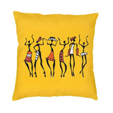 African Ethnic Motifs Cushion Cover