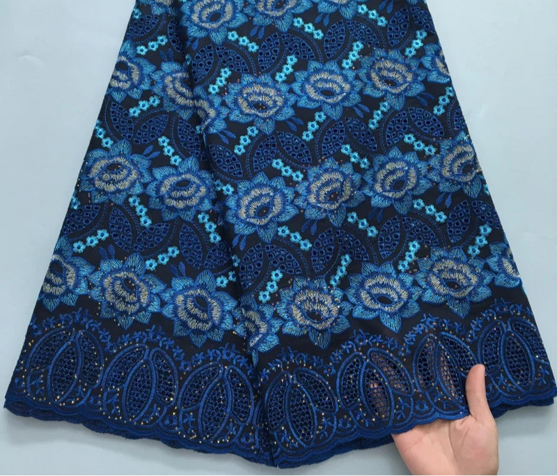 SJD LACE Nigerian Cotton Lace Fabric