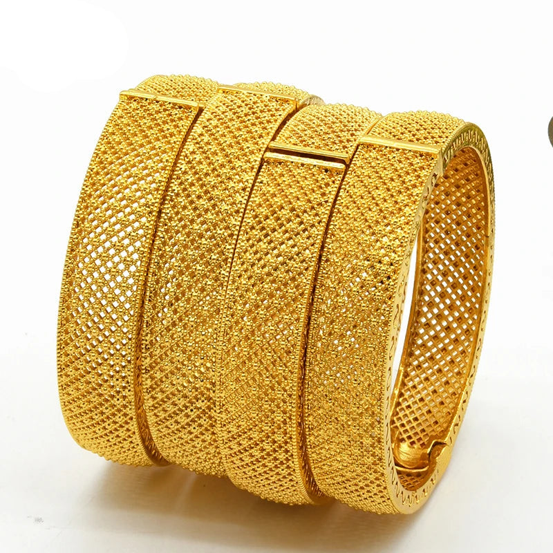 New Dubai Gold Color Bangles