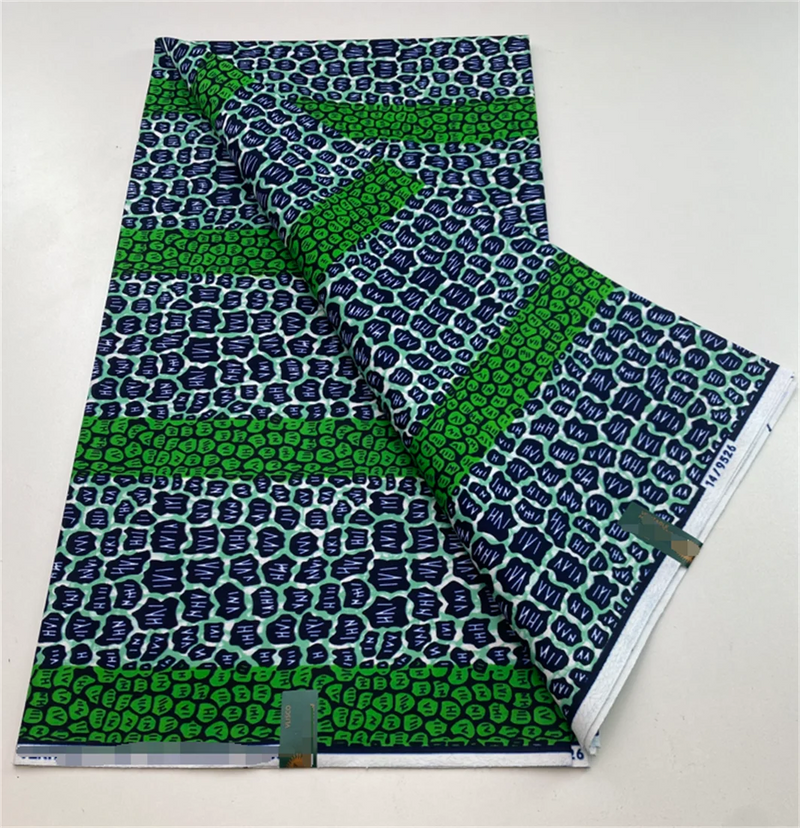 100% cotton Ankara Wax Ghana Fabric