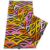 New African Grand Black Wax Fabric