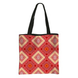 Afro Tribal Ethic Print Shopping Bag