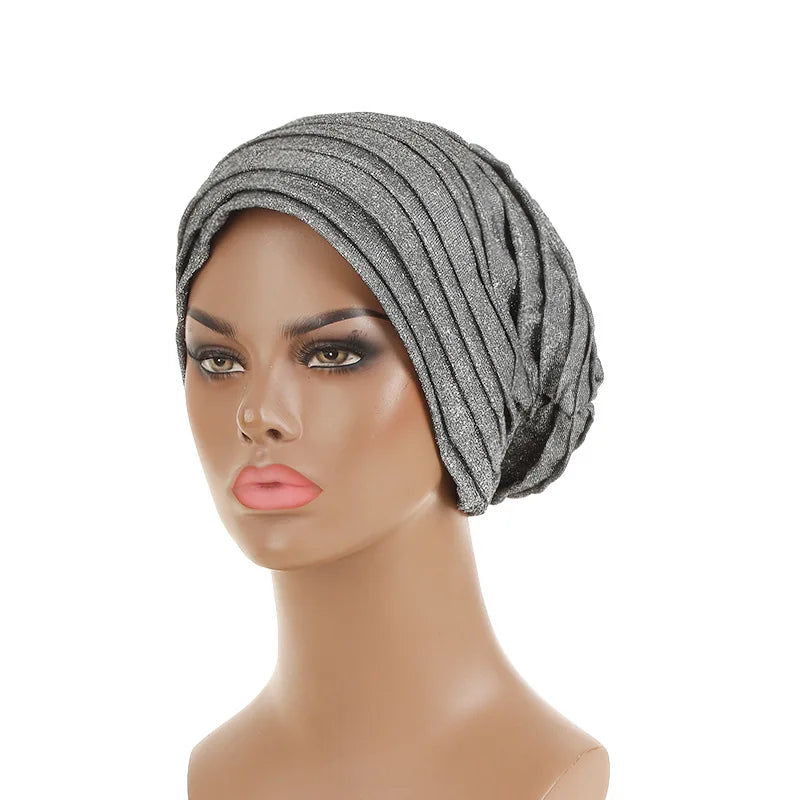 Women's Head Wraps Bonnet African Turban Cap