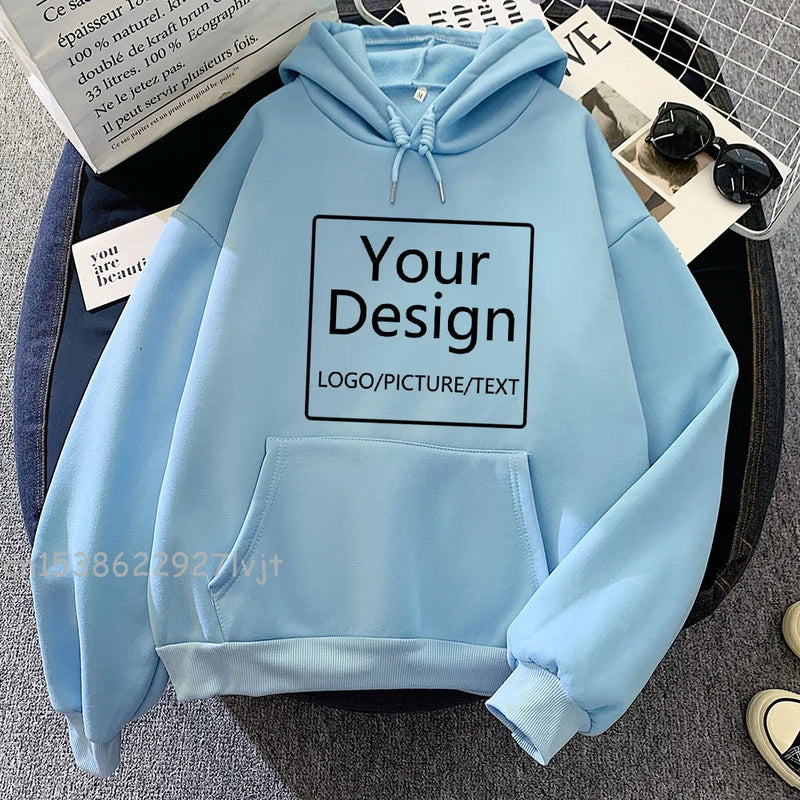 Custom Print Diy Text Logo Picture Hoodies