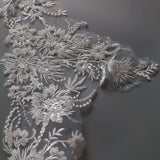 New luxury beaded embroidery lace