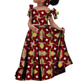 Kids Girls African Dashiki Dress