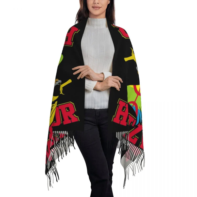 Amazigh Pride Tifinagh Patriotic Kabyle Scarf