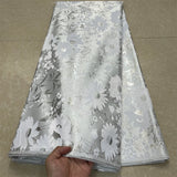 High Quality African Nigerian Tulle Lace Fabric