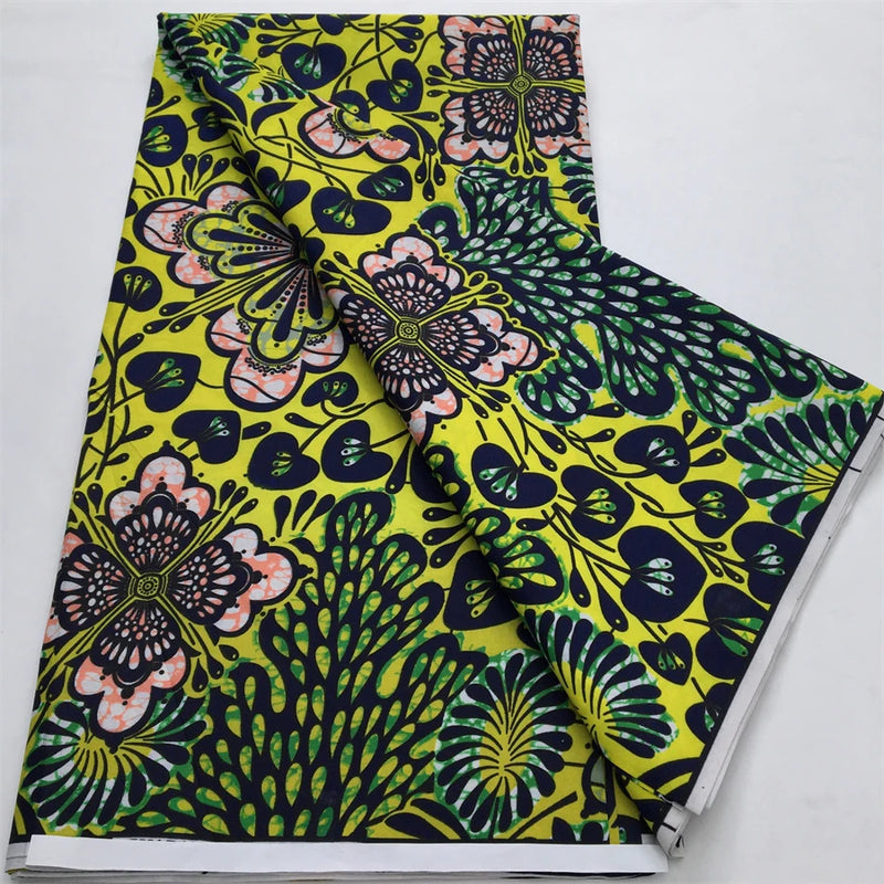 Newest High Quality African Wax Fabric