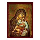 Mother Of God Byzantine Orthodox Religious Canvas Wall Art