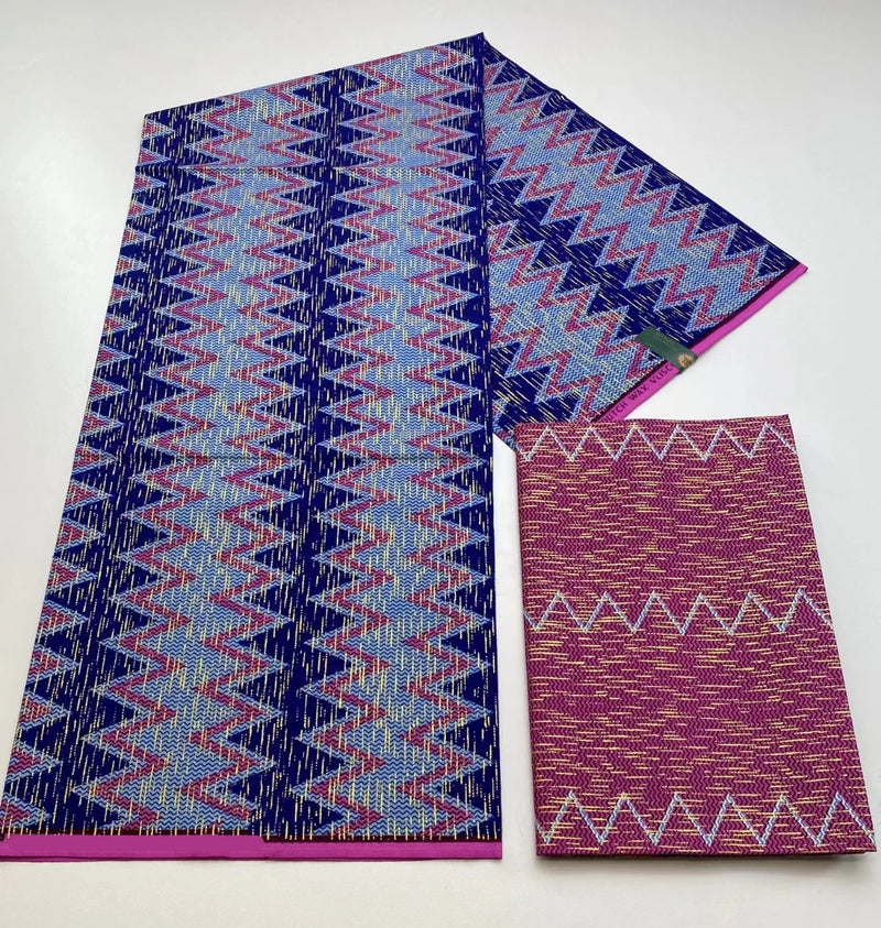 100% Cotton Nigeria Ankara Pagne Wax Fabric