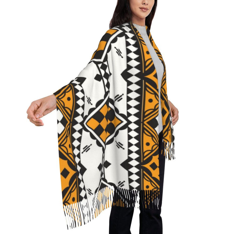 New Customized Printed Amazigh Kabyle Jewelry Scarf