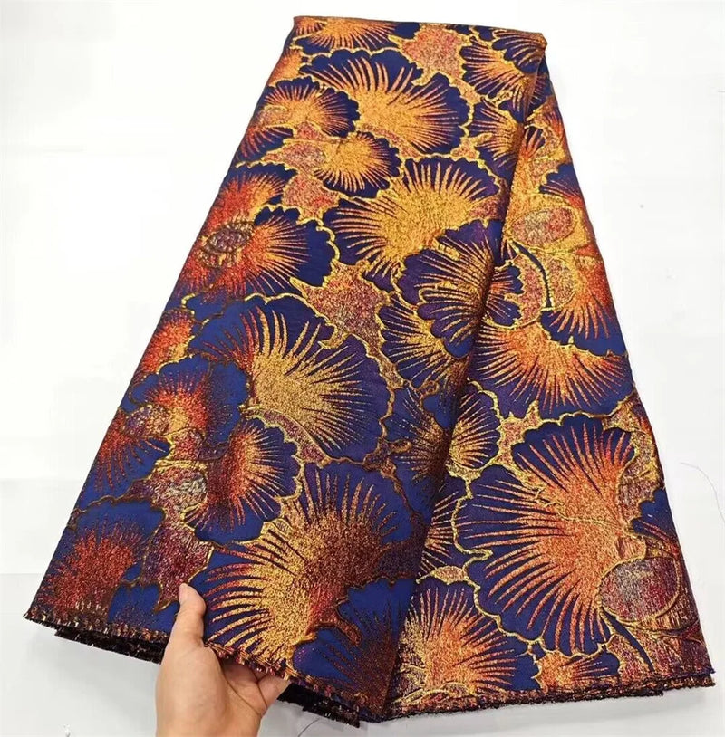 New African Jacquard Brocade Luxury Fabric