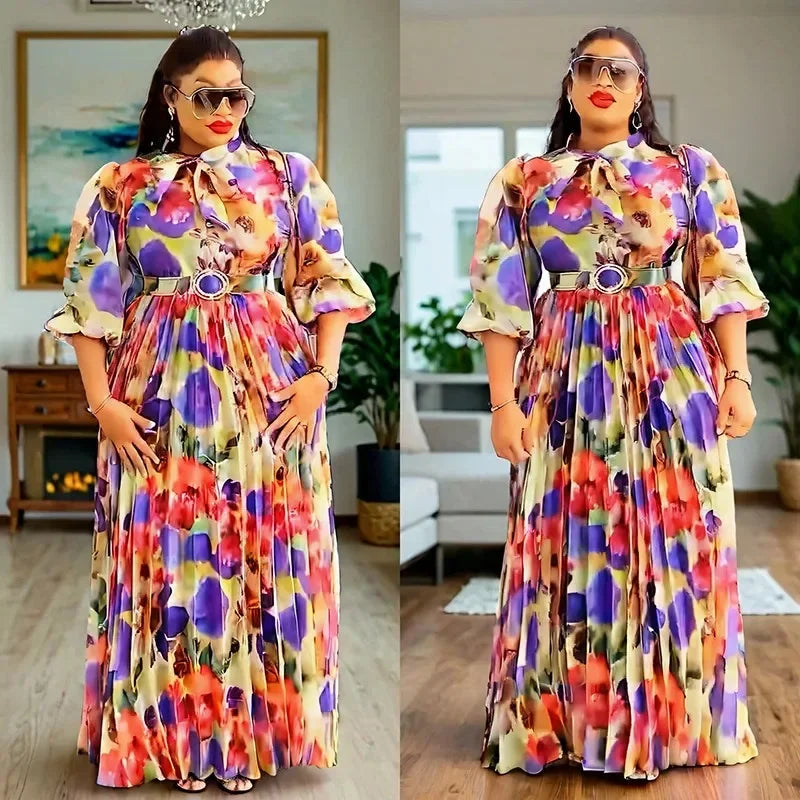 New Plus Size African Print Dresses