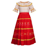 Kids Adult Dolores Madrigal Cosplay Costume Dress